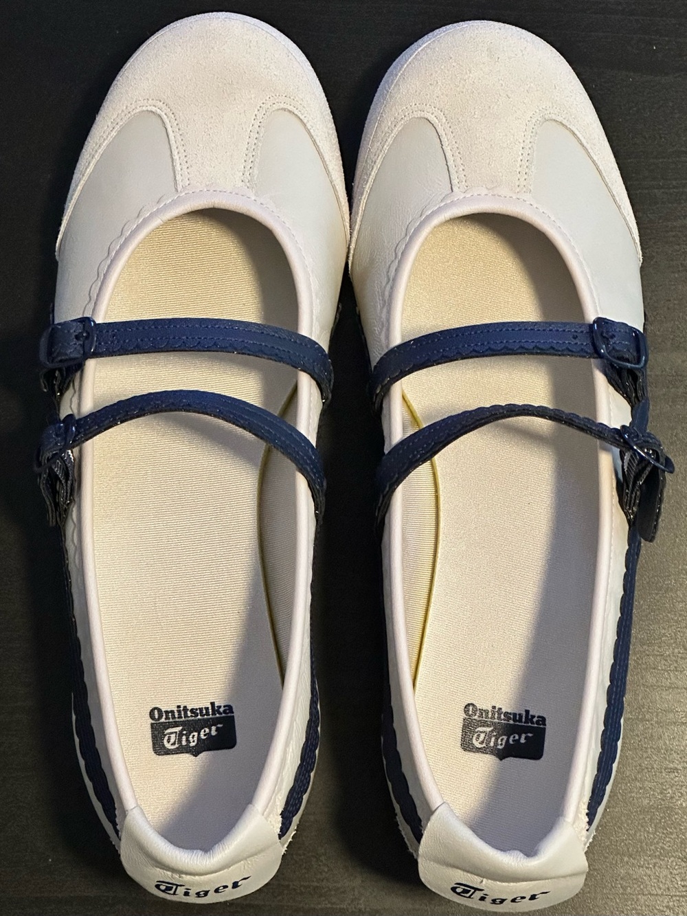 Onitsuka Tigers Mexico 66 Birch Peacoat - Size 11